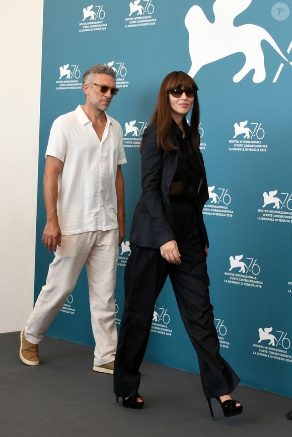 Vincent Cassel, Monica Bellucci - Photocall du film "Irreversible" en verison Integrale lors du 76ème festival du film de venise, la Mostra à Venise le 31 Août 2019.