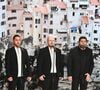 A l'instar de Patrick Fiori et Il Cello, trio gagnant de "The Voice", venus donner de la voix.

Exclusif - Patrick Fiori,  Il Cello et Joseph-Antoine Pastinelli - Enregistrement de l'émission Vivement dimanche au studio Rive Gauche, presentée par Michel Drucker . Diffusion sur France 3 le 14/09/2025.

© Guillaume Gaffiot / Bestimage