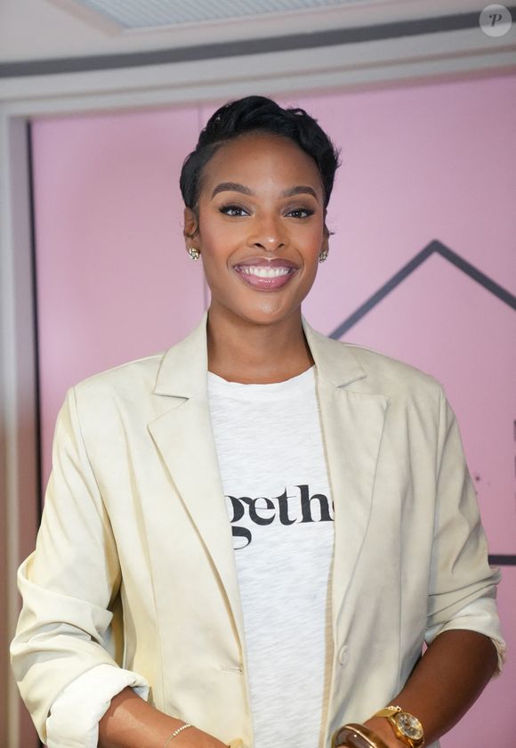 Exclusif - Angélique Angarni-Filopon (miss France 2025) lors de l'inauguration de la quatrième maison des bonnes fées à la Clinique Bizet à Paris le 16 septembre 2025.

© Anne-Sophie Guebey / Bestimage