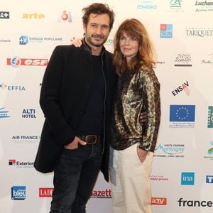Gwendoline Hamon et Alexandre Varga au photocall de la cérémonie d'ouverture de la 21ème édition du festival des créations télévisuelles de Luchon, France, le 6 février 2019. © Patrick Bernard/Bestimage