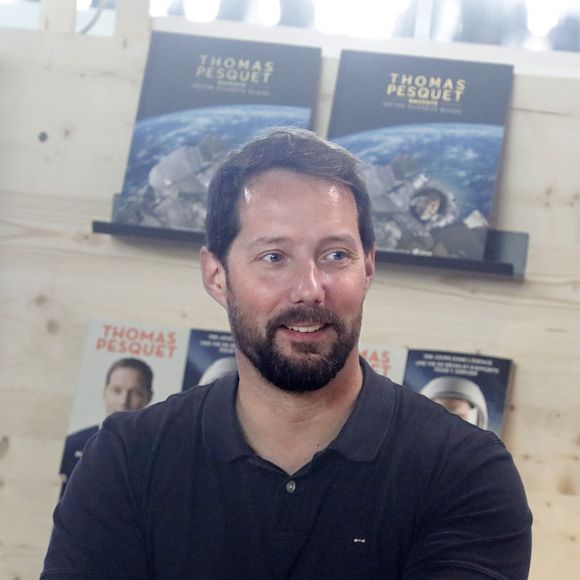 Thomas Pesquet - Festival du livre de Paris 2024 le 12 avril 2024.
© Cedric Perrin / Bestimage