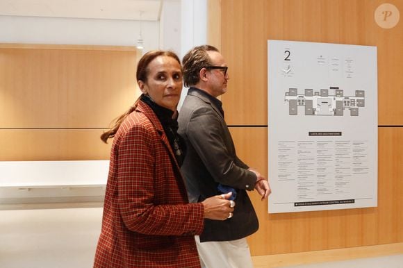 Vincent Perez et Karine Silla - Arrivées au procès de Gérard Depardieu pour agressions sexuelles sur deux femmes lors d'un tournage de film en 2021, au tribunal correctionnel de Paris.
Le 27 mars 2025.

© Clovis / Guignebourg / Bestimage