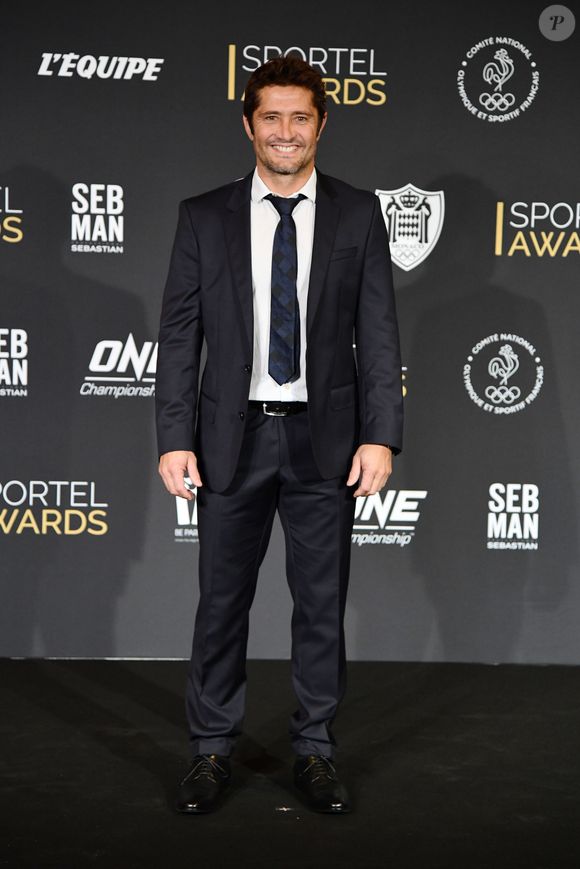 Bixente Lizarazu durant la soirée des Sportel Awards 2018 au Grimaldi Forum à Monaco le 23 octobre 2018. © Bruno Bebert/Bestimage