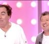 Il ironise sur les plaintes et assure que la police n’a relevé aucune infraction.
Les Chevaliers du Fiel lors de l'enregistrement de l'émission "Les grands du rire", présentée par Bernard Montiel et Isabelle Morizet (Karen Cheryl), et diffusée le 15 juin sur C8. Photo par Agence - Bestimage