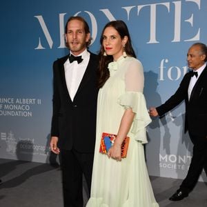 Andrea Casiraghi et sa femme Tatiana Santo Domingo lors de la 2ème édition du "Monte-Carlo Gala for the Global Ocean" à l'opéra de Monte-Carlo à Monaco, le 26 septembre 2018. © Bruno Bébert/Bestimage
