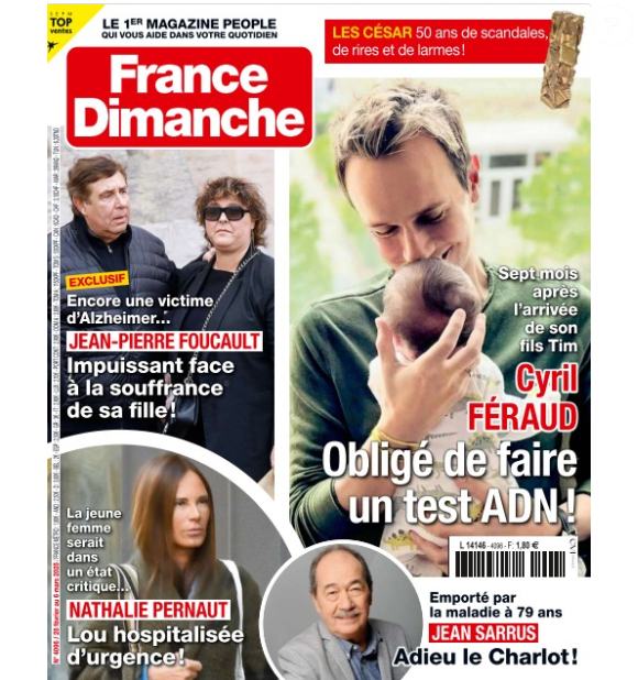 Couverture "France dimanche" vendredi 28 février 2025