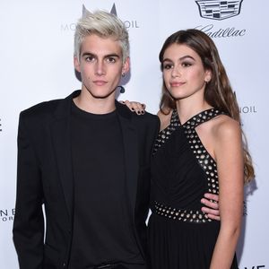 Presley Gerber et Kaia Gerber à la soirée "The 2016 Fashion Los Angeles Awards" à l'hôtel Sunset Tower à West Hollywood. Le 20 mars 2016.

© Lisa O'Connor / Zuma Press / Bestimage