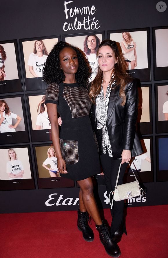 Exclusif - Assa Sylla, Léa Castel - Dîner des "Femmes Culottées" Etam au Musée de la Monnaie à Paris le 22 mars 2022. Rachid Bellak/Bestimage