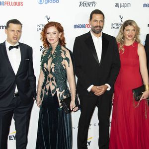 Mona Achache, Audrey Fleurot, Mehdi Nebbou et Alice Cheegaray Breugnot à la soirée 'HPI' Action Press / Bestimage