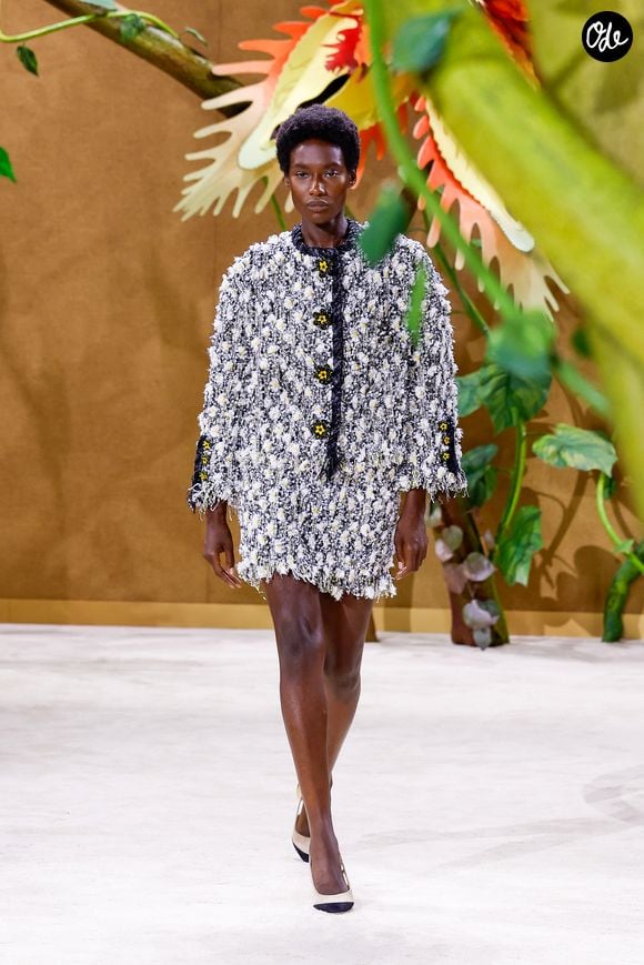 Défilé de mode Chanel Collection Haute Couture Automne/Hiver 2026-2027 lors de la Fashion Week de Paris (PFW) au Grand Palais, à Paris, France, le 7 juillet 2026. © Bestimage