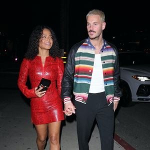 BGUK_2807586 - Los Angeles, CA - Christina Milian est arrivée au dîner dans une robe rouge à imprimé peau de serpent avec son mari Matt Pokora au Catch Steak LA à West Hollywood.



Sur la photo : Christina Milian
