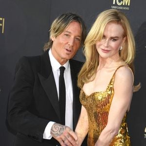 Nicole Kidman et son mari Keith Urban au photocall de la 49ème soirée des "49th Annual AFI Life Achievement Award" au Dolby Theatre à Hollywood, le 27 avril 2024 @AGENCE / BESTIMAGE
