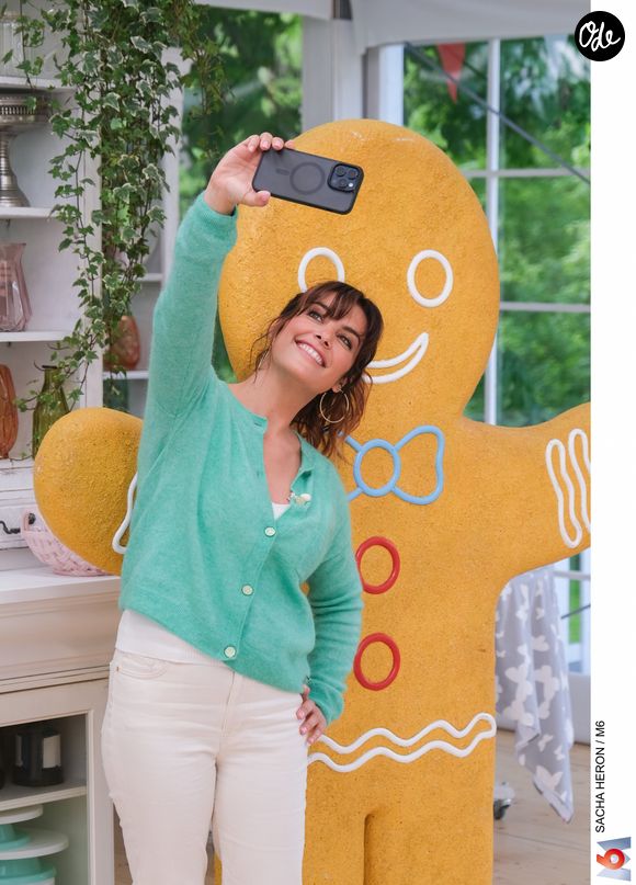Laëtitia Milot dans le Meilleeur Pâtissier, sur M6.©M6