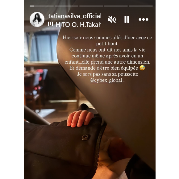 Tatiana Silva sur Instagram