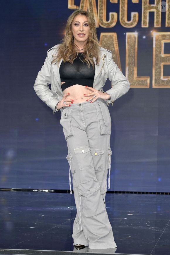 Sabrina Salerno lors du photocall de l'émission Rai TV-Show 'L'acchiappatalenti' dans l'Auditorium Rai du Foro Italico. Rom, 08 mai 2024. © Action Press / Bestimage