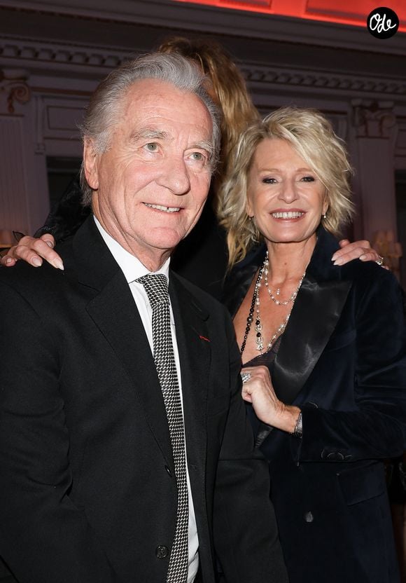 William Leymergie et sa compagne Sophie Davant - 46ème édition du Gala "Best Awards" à l'hôtel Georges V à Paris le 11 décembre 2023. © Coadic Guirec / Bestimage