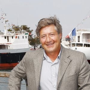 Patrick Sabatier au 11ème Festival de la Fiction TV de La Rochelle, à La Rochelle, France, le 18 septembre 2009. Photo par Patrick Bernard/Abaca