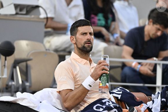 Tennis -Internationaux de France - Roland Garros 2026 - ITF - 24/05/2026 -Novak Djokovic - Serbie © Chryslene Caillaud/PsnewZ/Bestimage