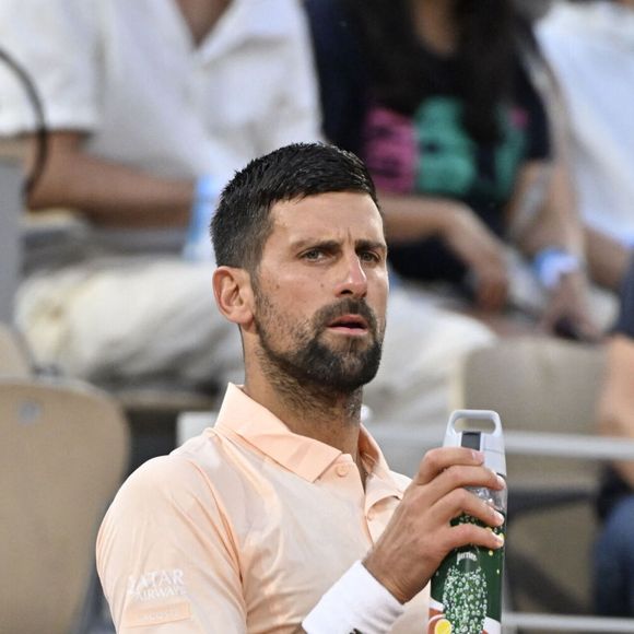 Tennis -Internationaux de France - Roland Garros 2026 - ITF - 24/05/2026 -Novak Djokovic - Serbie © Chryslene Caillaud/PsnewZ/Bestimage