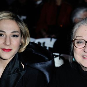 Marilou Berry et sa mère Josiane Balasko assistent au défilé Jean-Paul Gaultier Haute Couture Printemps Été 2017 dans le cadre de la Fashion Week de Paris le 25 janvier 2016 à Paris, France. Photo by Aurore Marechal/ABACAPRESS.COM