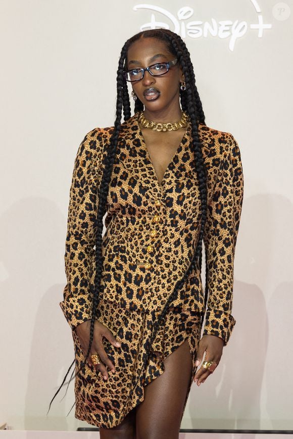 Ebony assiste à la première de la série Disney+ 'All's Fair' à la Maison de La Chimie le 21 octobre 2025 à Paris, France. Photo by Nasser Berzane/ABACAPRESS.COM