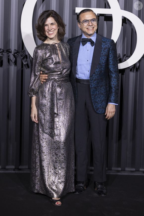 Vanessa Seward et son mari Bertrand Burgalat - Gala d'ouverture de la saison de la danse 2021/2022 au Palais Garnier à Paris le 24 septembre 2021
© Olivier Borde / Bestimage