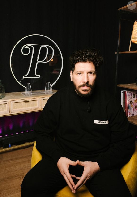 Exclusif - Redouane Bougheraba en interview dans les locaux de Webedia, le 27 février 2025. © Sam Delpech / Bestimage