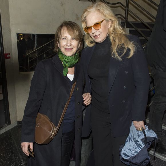 Nathalie Baye et Sylvie Vartan - Soirée en l'honneur de Danielle Darrieux lors de la projection du film "Occupe-toi d'Amélie" de Claude Autant-Lara au Max Linder Panorama à Paris le 9 avril 2018. © Pierre Perusseau/Bestimage