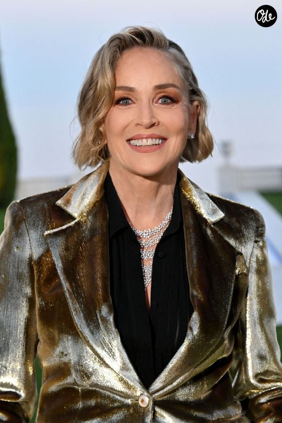 "Toujours les prendre en compte, même si je suis au téléphone ou occupée ou que d'autres choses arrivaient. Je reconnais toujours leur présence."

Exclusif - Sharon Stone - Dîner de charité "Knights of Charity" au Château de la Croix des Gardes à Cannes le 20 mai 2026. © Bruno Bebert / Bestimage