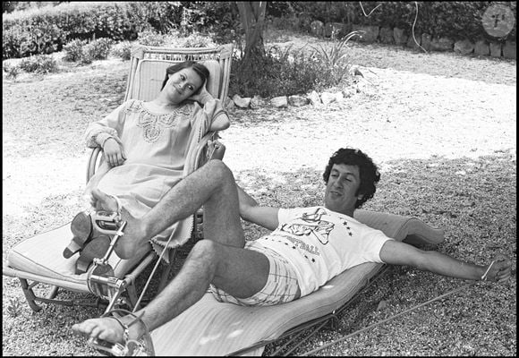 Archives - Stéphane Collaro et son épouse à l'époque,  en 1976 à Saint-Tropez.
DANIEL ANGELI / BESTIMAGE