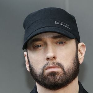 Eminem, de son vrai nom Marshall Bruce Mathers III, lors de la cérémonie d'inauguration de l'étoile de 50 Cent sur le Hollywood Walk of Fame, le 30 janvier 2019 à Los Angeles, Californie. Photo © Kay Blake/ZUMA Wire) /ABACAPRESS.COM