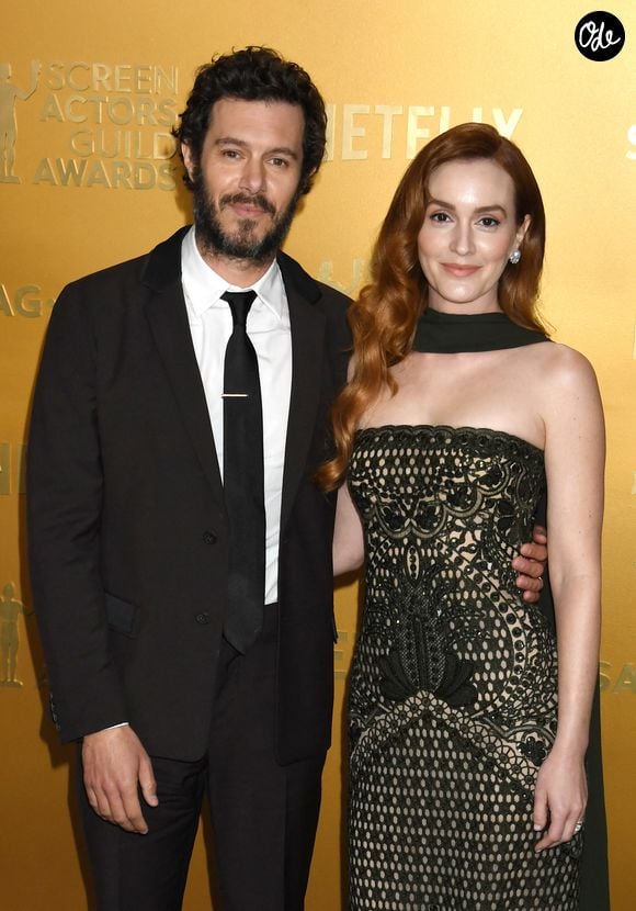 Adam Brody et Leighton Meester lors de la 31e cérémonie des Screen Actors Guild Awards, le 23 février 2025, à Los Angeles.

© Bestimage