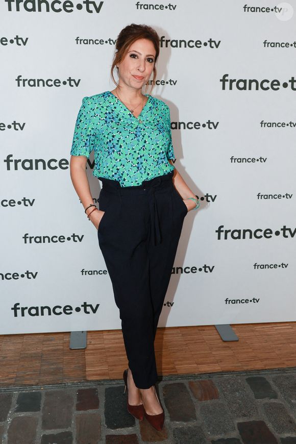 Lea Salame participe à la conférence de presse de France Télévision le 06 juillet 2022 à Paris, France. Photo par Nasser Berzane/ABACAPRESS.COM