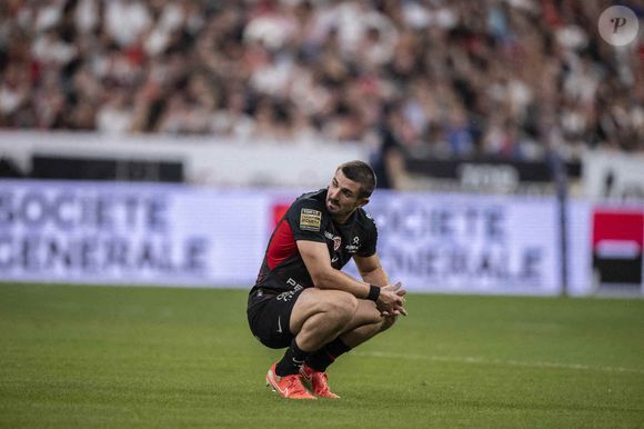 Thomas Ramos lors de la finale du Top 14 de rugby français entre le Stade Toulousain (Toulouse) et l'Union Bordeaux-Begles (UBB) au Stade de France à Saint-Denis, au nord de Paris, le 28 juin 2025.Photo par Eliot Blondet/ABACAPRESS.COM