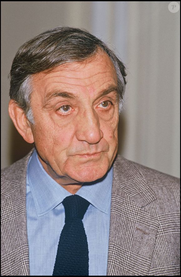 Archives - Lino Ventura le 7 janvier 1986 BERTRAND RINDOFF PETROFF / BESTIMAGE