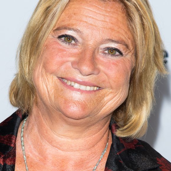 Marina Carrère d'Encausse lors du photocall dans le cadre de la conférence de presse de France Télévisions au Pavillon Gabriel à Paris, France, le 24 août 2021. © Pierre Perusseau/Bestimage