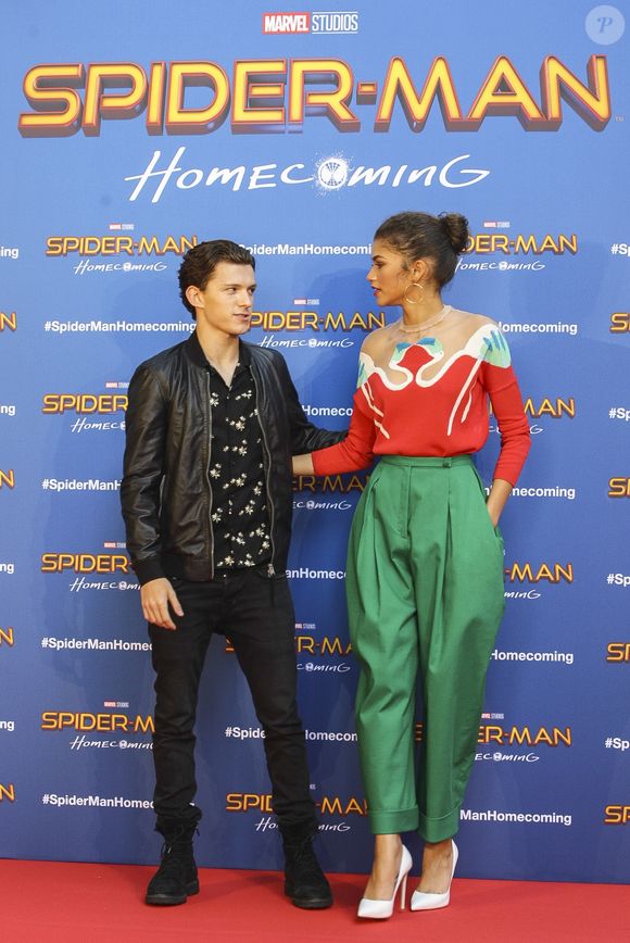 Tom Holland et Zendaya - Photocall du film "Spiderman" à Barcelone, Espagne, le 18 juin 2017.
GTRES / BESTIMAGE
