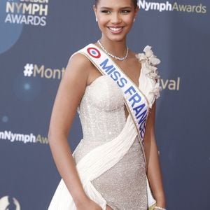 Indira Ampiot, Miss France 2023 -  Photocall de la cérémonie de clôture du 62ème festival de télévision de Monte-Carlo le 20 juin 2023.

© Denis Guignebourg / Bestimage