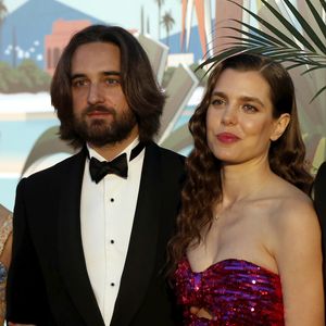 Charlotte Casiraghi et Dimitri Rassam - 65ème édition du Bal de la Rose donné au profit de la Fondation Princesse Grace sur le thème de la Riviera, une idée de K. Lagerfeld, à la Salle des Etoiles du Sporting Monte-Carlo à Monaco, le 30 mars 2019. © Jean-François Ottonello / Nice Matin / Bestimage