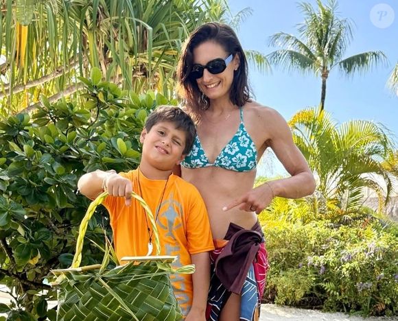Christophe Licata immortalise ses vacances à Bora-Bora (Capture d'écran Instagram- Juillet 2025).