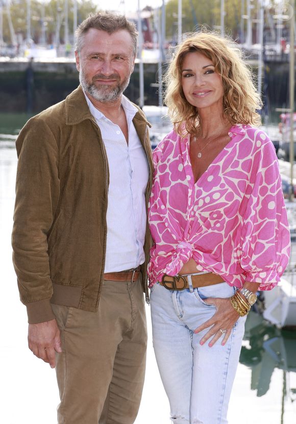 Alexandre Brasseur, Ingrid Chauvin de la série Demain nous appartient, DNA
La 25e édition du Festival de la fiction télé de La Rochelle, samedi 16 septembre 2023. © Christophe Aubert via Bestimage