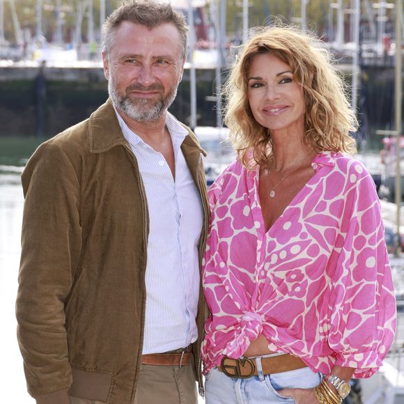 Alexandre Brasseur, Ingrid Chauvin de la série Demain nous appartient, DNA
La 25e édition du Festival de la fiction télé de La Rochelle, samedi 16 septembre 2023. © Christophe Aubert via Bestimage