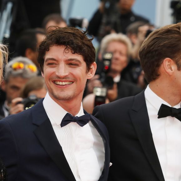 Virginie Efira et son compagnon Niels Schneider à la première de "Sibyl" lors du 72ème Festival International du Film de Cannes, le 24 mai 2019.
© Denis Guignebourg/Bestimage