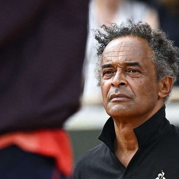 Novak Djokovic et Yannick Noah lors de la finale de Roland-Garros, tournoi de tennis du Grand Chelem, le 11 juin 2023 au stade Roland-Garros à Paris, France. Photo by Victor Joly/ABACAPRESS.COM