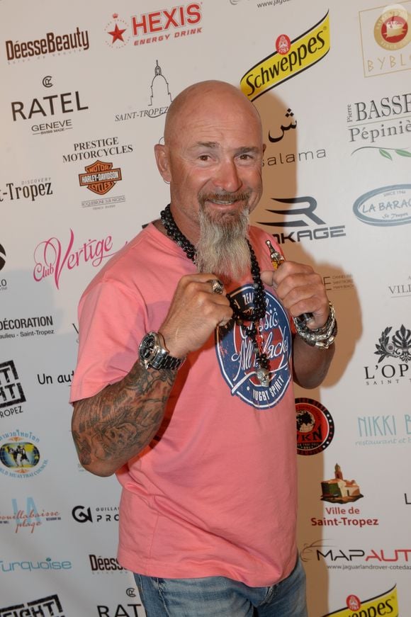 Vincent Lagaf' - Soirée "La Fight Night" de Saint-Tropez, France, le 4 août 2016. La Fight Night est un concept original alliant les plus hautes valeurs des sports de combats internationaux au glamour de Saint-Tropez. Certains des plus grands noms de la boxe thaï et du kick-boxing mondiaux se sont a&