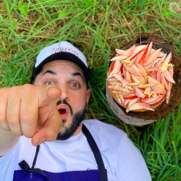 Merouan Bounekraf, candidat de la dixième saison de "Top Chef". Capture d'écran Instagram