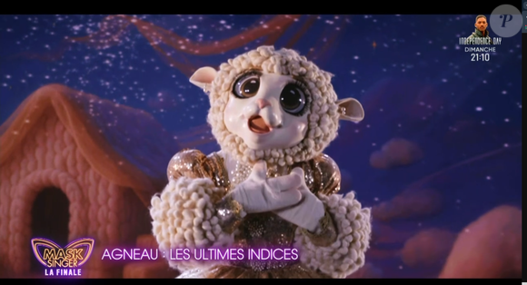 L'Agneau de Mask Singer 8, capture d'écran TF1