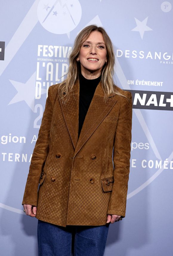Léa Drucker pour le film "Le Mélange des Genres" - 28ème édition du Festival international du film de comédie de l'Alpe d'Huez le 17 janvier 2025. © Dominique Jacovides / Bestimage