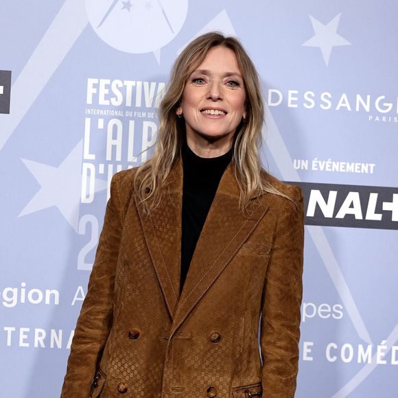 Léa Drucker pour le film "Le Mélange des Genres" - 28ème édition du Festival international du film de comédie de l'Alpe d'Huez le 17 janvier 2025. © Dominique Jacovides / Bestimage