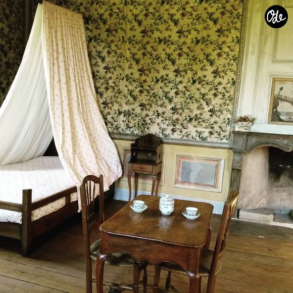 Les Charmettes, maison de l'écrivain à succès Jean-Jacques Rousseau à Chambéry.
